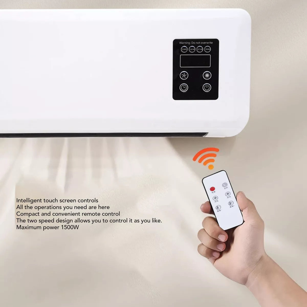 Calefactor Aire Acondicionado Portatil